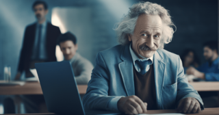 Albert Einstein would have worked with AI.